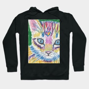 Colorful kitten cat Hoodie